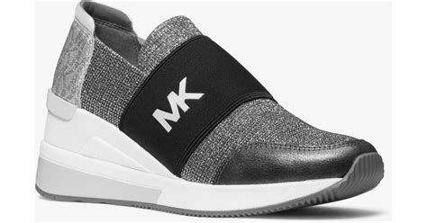 michael kors felix trainer sale|michael kors felix glitter.